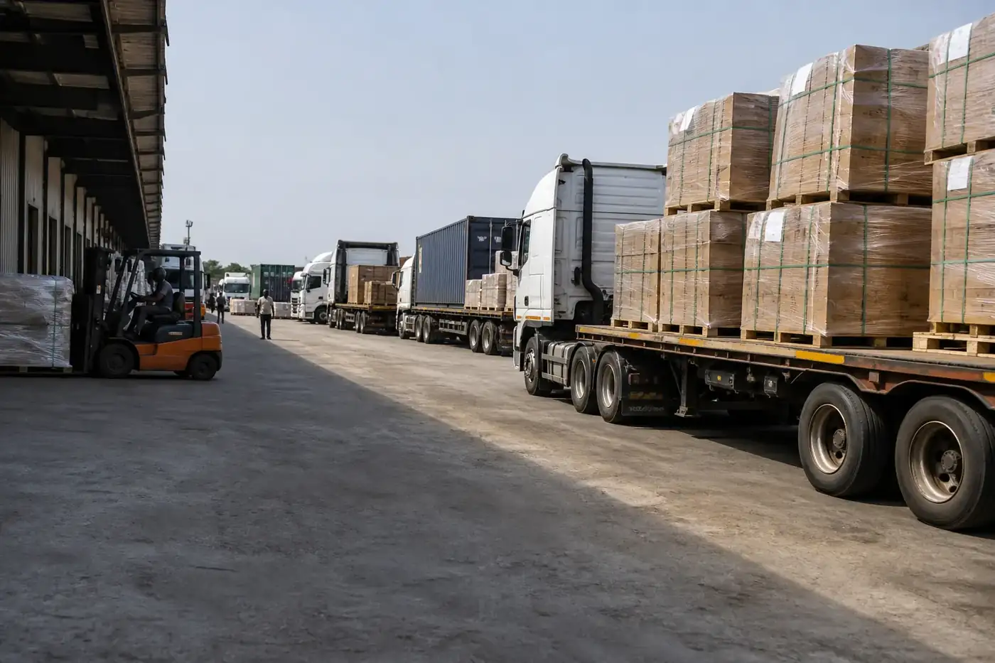 China to Africa trade delivery